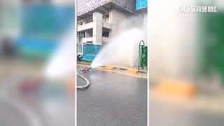 工地疑施工不慎挖斷瓦斯管線　警消緊急馳援