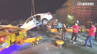 基隆八斗子漁港　60歲男駕車墜海送醫不治