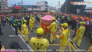 田中.南投往哪去？　白沙屯媽猶豫不決　路口「兩度停頓」