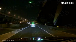 林口匝道爆行車糾紛　前車「雷射筆」掃射恐傷視力