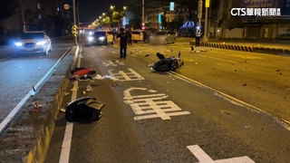 路口閃黃燈疑未禮讓！　小客車機車對撞　女騎士命危