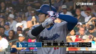 大谷連8戰敲安無用！　道奇熄火0：3遭完封