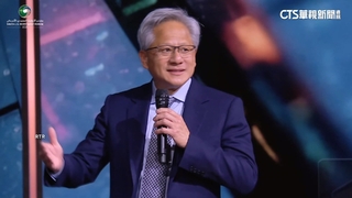 黃仁勳中東行獲川普盛讚！　北流滿布「輝達綠」