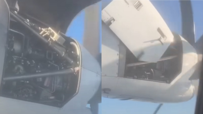 華信航空「發動機外罩上掀」急返高雄　民航局說明 | 華視新聞