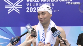 前蝶王復出！　許志傑50m游28.08秒稱「失算」