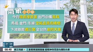 今水氣仍多各地降雨機率高　中南部防大雨