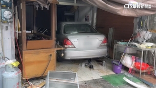 新手上路撞騎士又撞進肉燥飯店　業者：好險不在店內