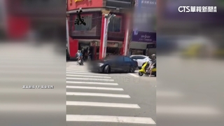 違停斑馬線遭勸！　駕駛惱羞成怒嗆聲.迴轉加速險撞人