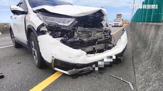 國5休旅車追尾緩撞車　疑輔駕闖禍恐賠逾160萬元