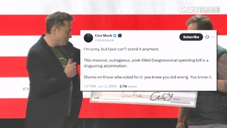 馬斯克連轟川普法案「令人作嘔」　白宮：堅持到底