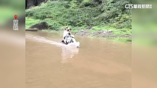 雨彈炸台東！　蘭嶼環島公路積水　太麻里土石流淹路