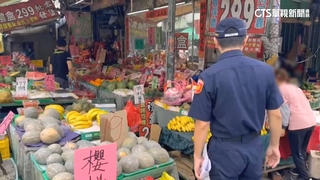 整頓「彰化最亂一條街」！市場攤販占用嚴重　警開單取締