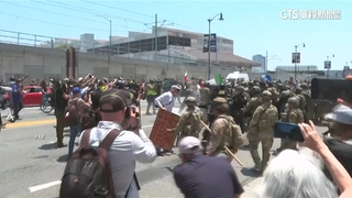 美國民警衛隊進駐　洛城聲援移民示威加劇