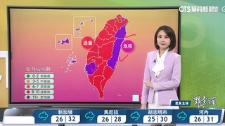 多雲到晴高溫悶熱，留意午後雷陣雨