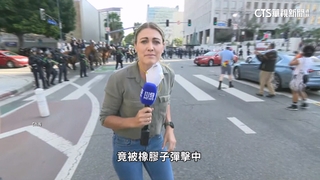 國民兵進駐洛杉磯衝突愈烈　澳洲記者遭橡膠子彈擊中