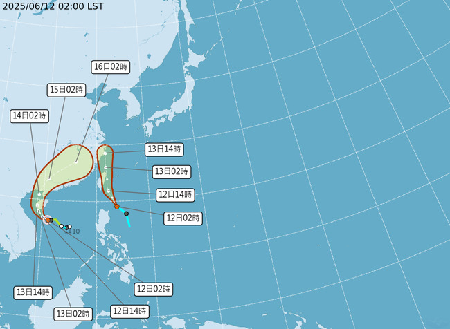 「蝴蝶」擾台！「熱帶性低氣壓」直衝北台灣　今起下雨到週六 | 華視新聞