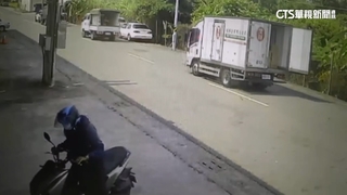 貨車上路未關後車門「險砸人」　警：最高罰6千