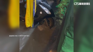 熱帶低壓發威！　雨彈襲花蓮　部分區域宣洩不及積水