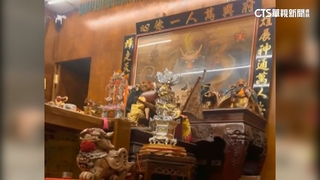 上月宮廟糾紛3人遭打傷　神壇又遭開車衝撞.破壞神像