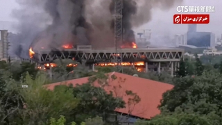 以軍轟炸伊朗電視台！　主播嗆「必勝」後逃跑.直播中斷