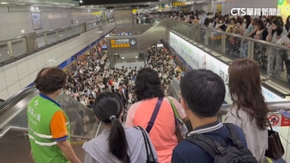 北捷車門「安全迴路異常」塞爆　上班民眾急壞