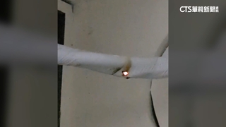 冷氣管線冒火！　房東要求換新遭拒　當事工程行未回應
