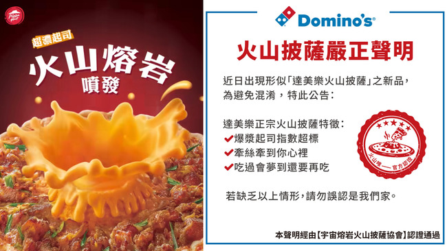 推「火山披薩」遭質疑抄襲　達美樂怒喊告　必勝客回應：歡迎大家比較 | 華視新聞