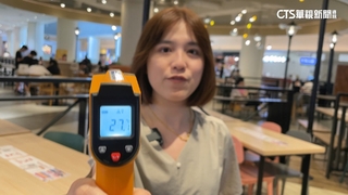 左營環球購物中心邊逛邊流汗！　實測室內外溫差僅2度