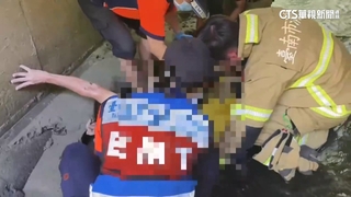 疑焚車滅證反燒傷！　嫌跳山溝骨折　警GPS逮人