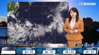 晴到多雲高溫炎熱，午後中部山區及南部地區留意局部大雨