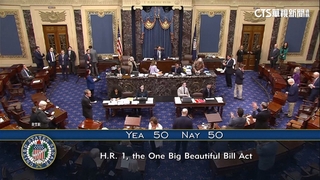 美參院通過大而美法案　范斯投下關鍵一票