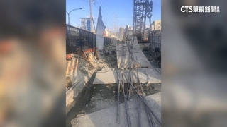 驚！捷運工地吊掛不慎　鋼筋悚砸騎士「6顆牙斷」