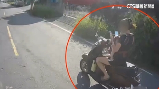 連兩天撞見2騎士單手騎車載幼童　警：加強取締攔查