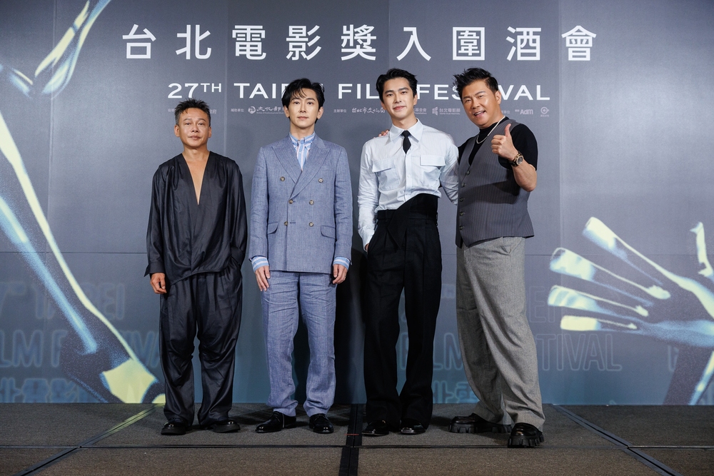 台北電影獎《臨淵入魚》奪觀眾票選獎　《風的前奏》獲媒體推薦獎 | 最佳男配角入圍者左至右為李康生、施名帥、曾敬驊、曾國城。