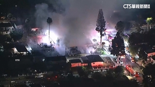 美國洛杉磯煙火大爆炸　周圍房屋遭波及釀2傷