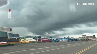 「丹娜絲」來襲！　澎湖強風吹掀帳篷　遊客險被砸到