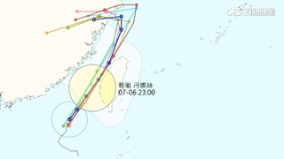 「丹娜絲」在家門口了　專家：中心若穿「黑水溝」　影響加劇