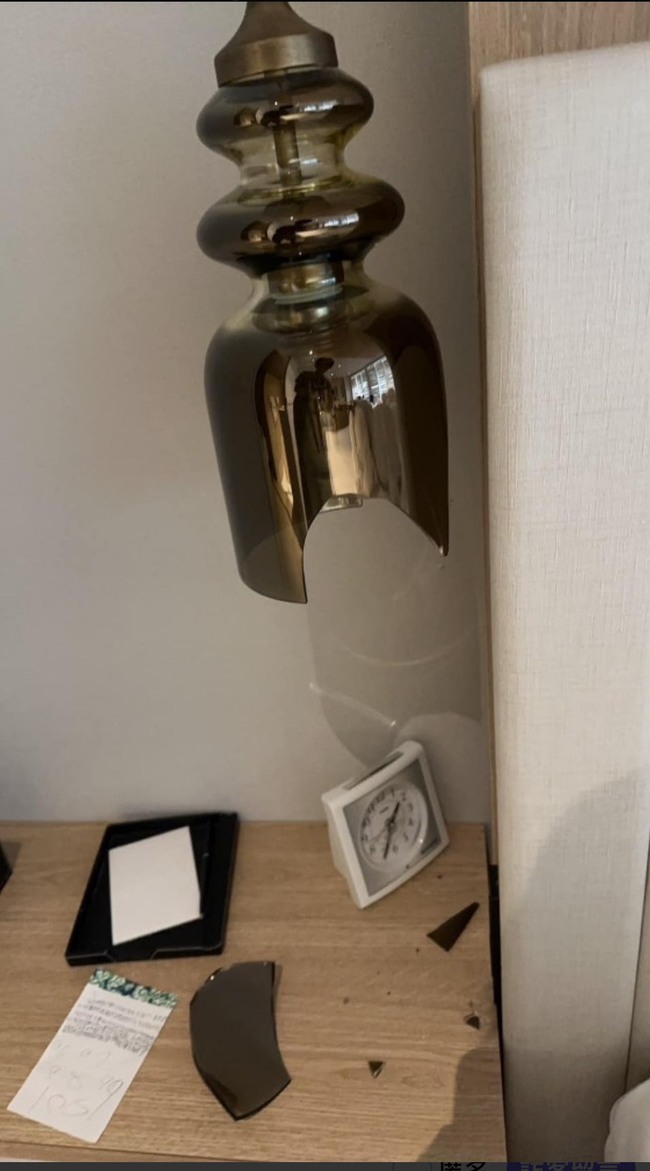 沖繩住宿「打破吊燈賠償2萬8」po文喊天價　網轟：用壞就該賠錢 | 華視新聞