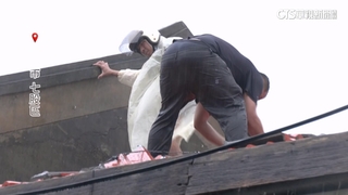 七股玉成里無電可用又遇大雨　居民家園漏雨好無奈