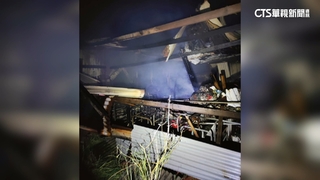 台南七股魚塭民宅火警！鐵皮塌阻搜救　老婦命喪火窟