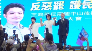 王鴻薇合體藍營大咖反罷　罷團偕綠委掃街