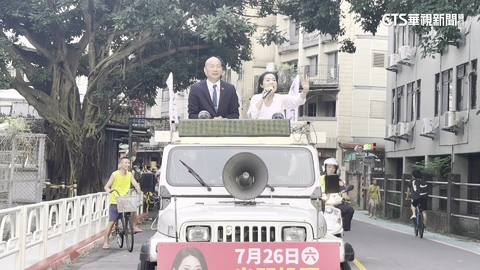 韓國瑜台北首場車掃! 衝信義區陪徐巧芯反罷