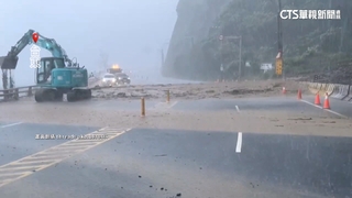 「薇帕」外圍環流挾豪雨　南迴公路土石坍方釀回堵