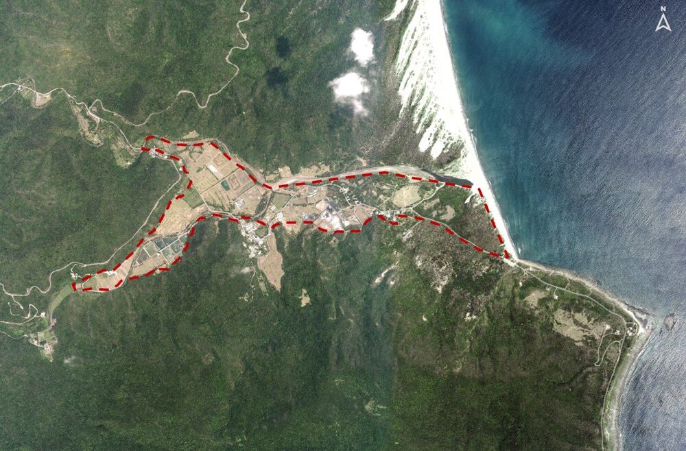 國家發射場域位址選定屏東縣滿州鄉九棚村。圖 / 國科會