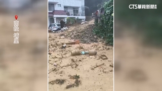 埔里豪大雨釀土石流淹民宅半樓高　11人急逃