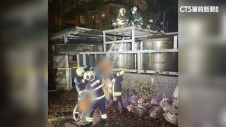 水電工倒臥校園水塔上　疑施工不慎觸電身亡
