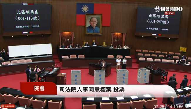 大法官人事再遭封殺！藍白全投「不同意」　7位被提名人遭否決 | 華視新聞