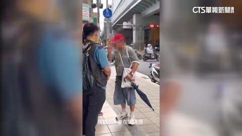 不滿雙和罷團宣講 男持雨傘戳傷志工遭上銬