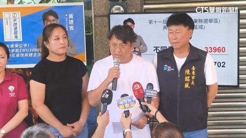 全台首位自宣挺過罷免 黃建賓「不同意票比當選票多」