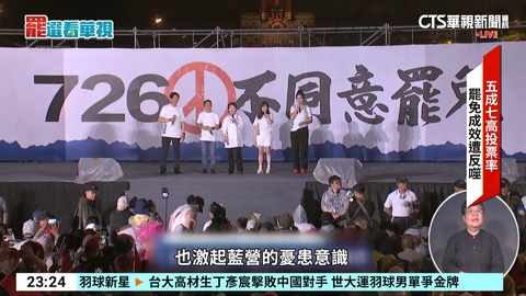 史上最大規模立委罷免投票 57%高投票率成勝敗關鍵